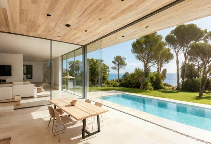 Northwindow has obtained the first buffer brake technology in the panoramic sliding door industry